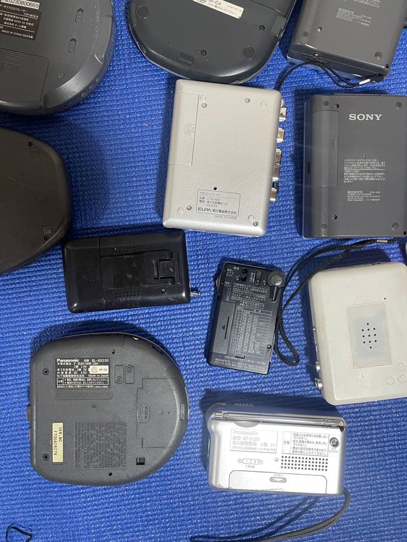 ポータブルオーディオ機器セット14個　ジャンク