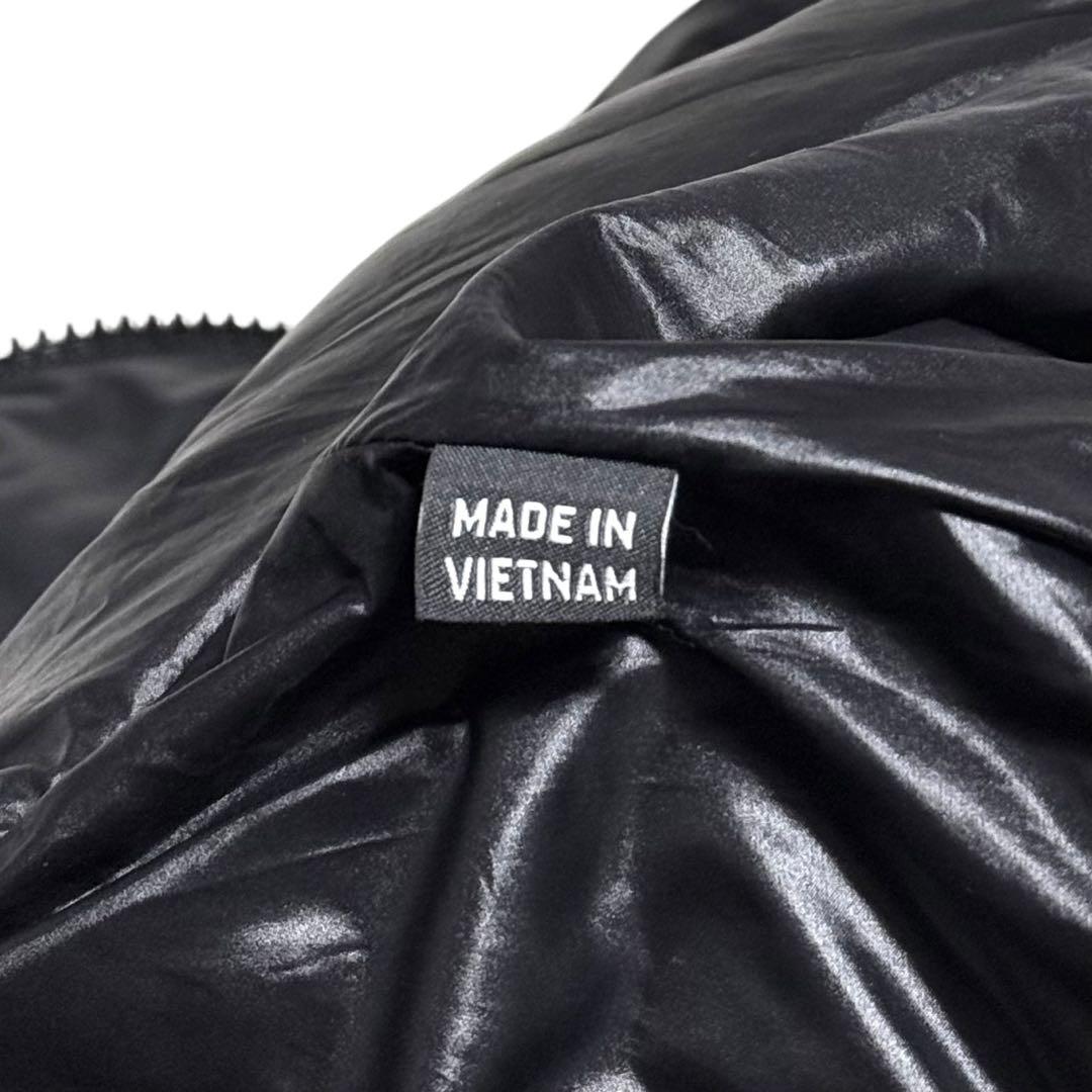 DUVETICA × HYDROGEN ダウンベスト ゼブラ柄 フード付き 50