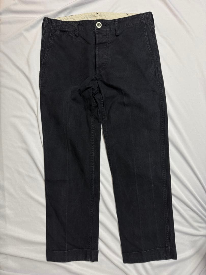 パンツ 21AW Sz3 Visvim high water chino navy