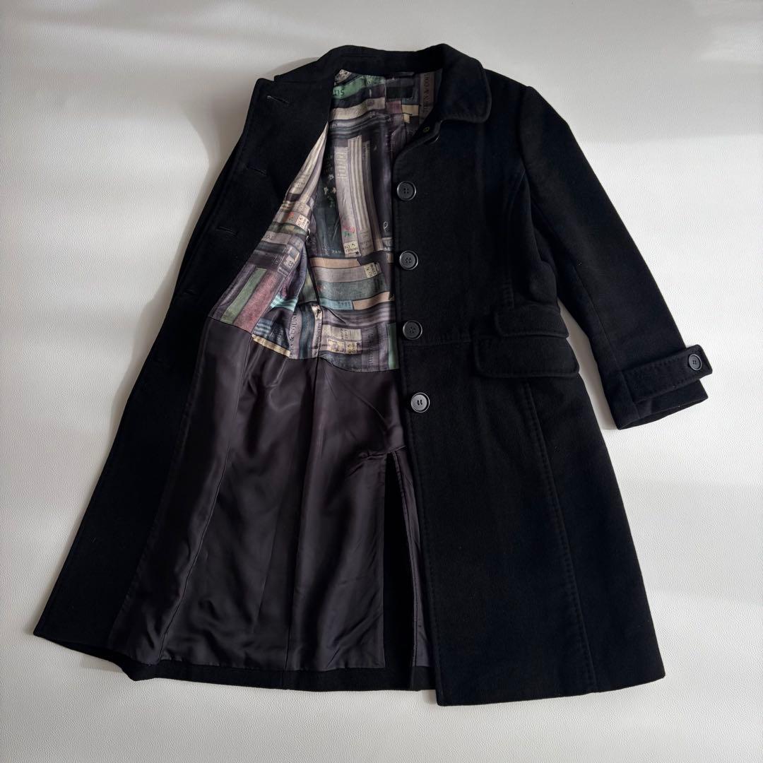 ポールスミス　アンゴラウール　ステンカラーコート　ロング　大きいサイズ　XL