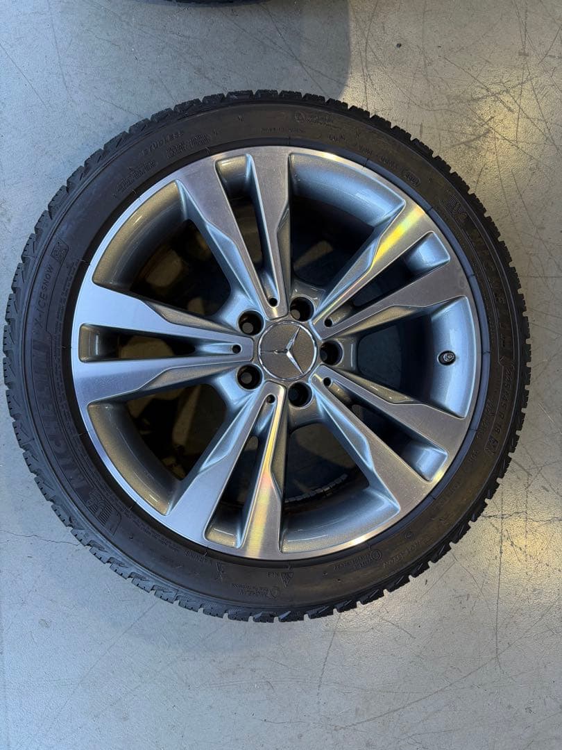 m*m様 ベンツC220d スタッドレスタイヤホイールセット