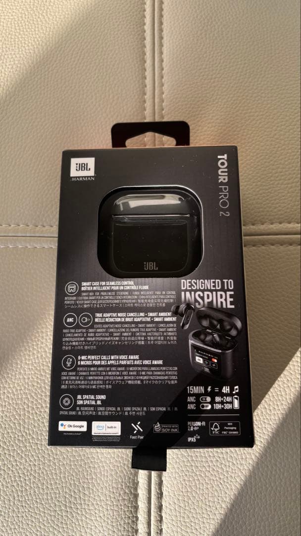 岸　【極美品】JBL TOUR PRO 2 ワイヤレスイヤホン