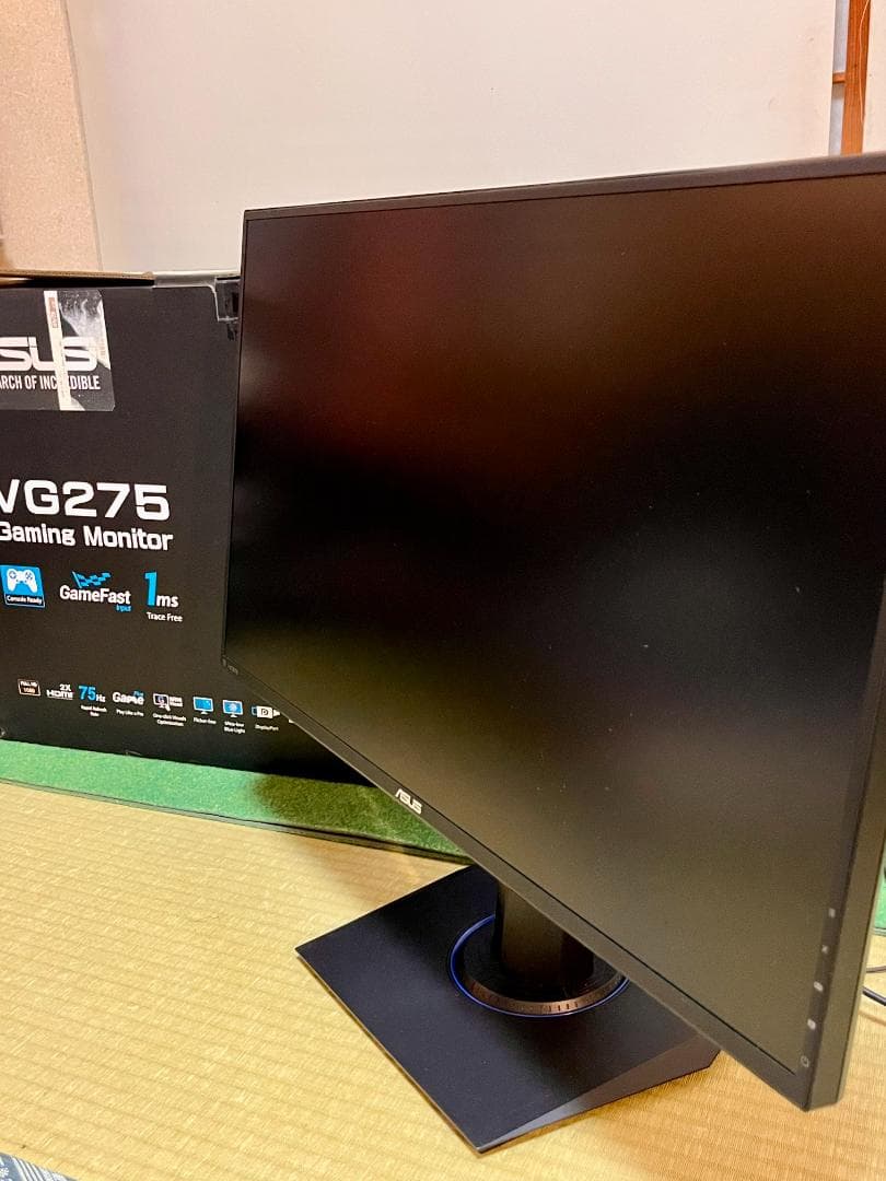【ASUS VG275 Qゲーミングモニター 本体】中古モニタ◆匿名・翌日配送！