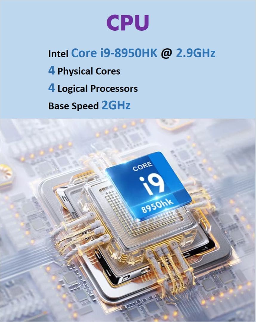 【新品】インテル Core i9 ノートPC 32GB RAM 2TB SSD