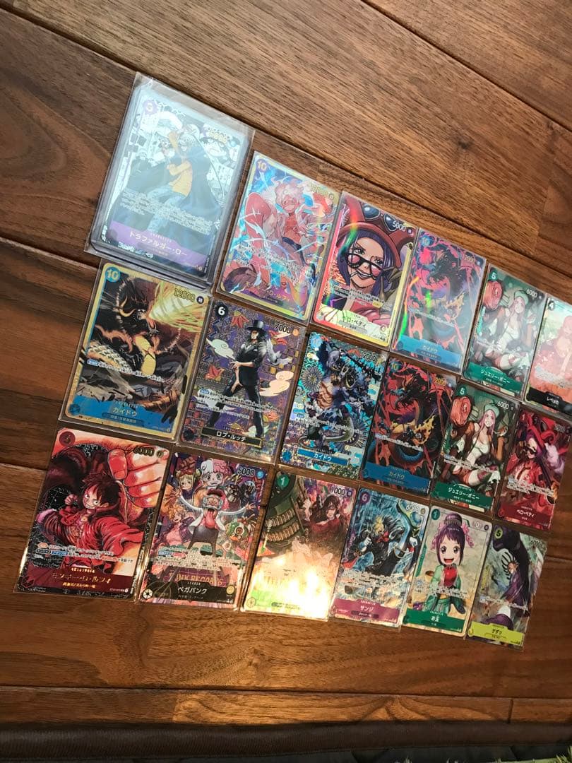 超美品　ONE PIECE ワンピース　カード　コミパラ　パラレル　18枚セット