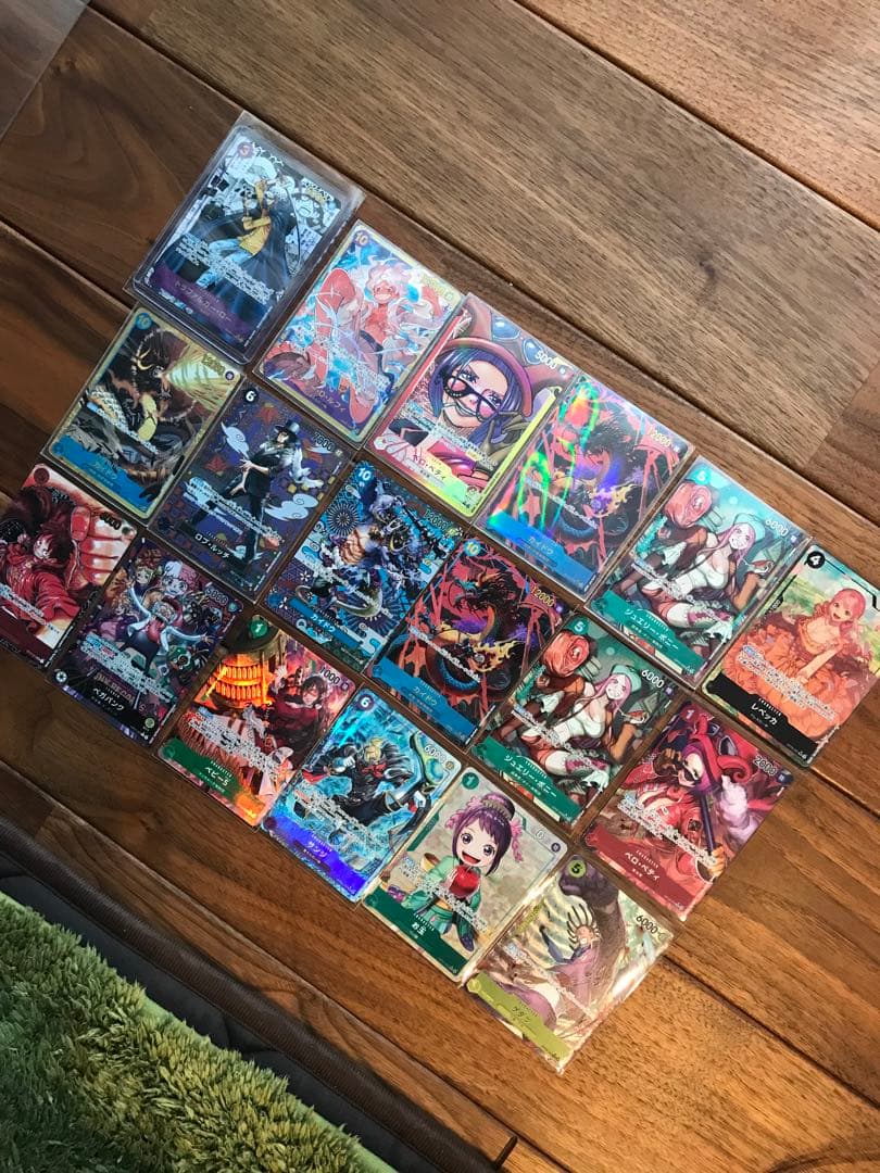超美品　ONE PIECE ワンピース　カード　コミパラ　パラレル　18枚セット