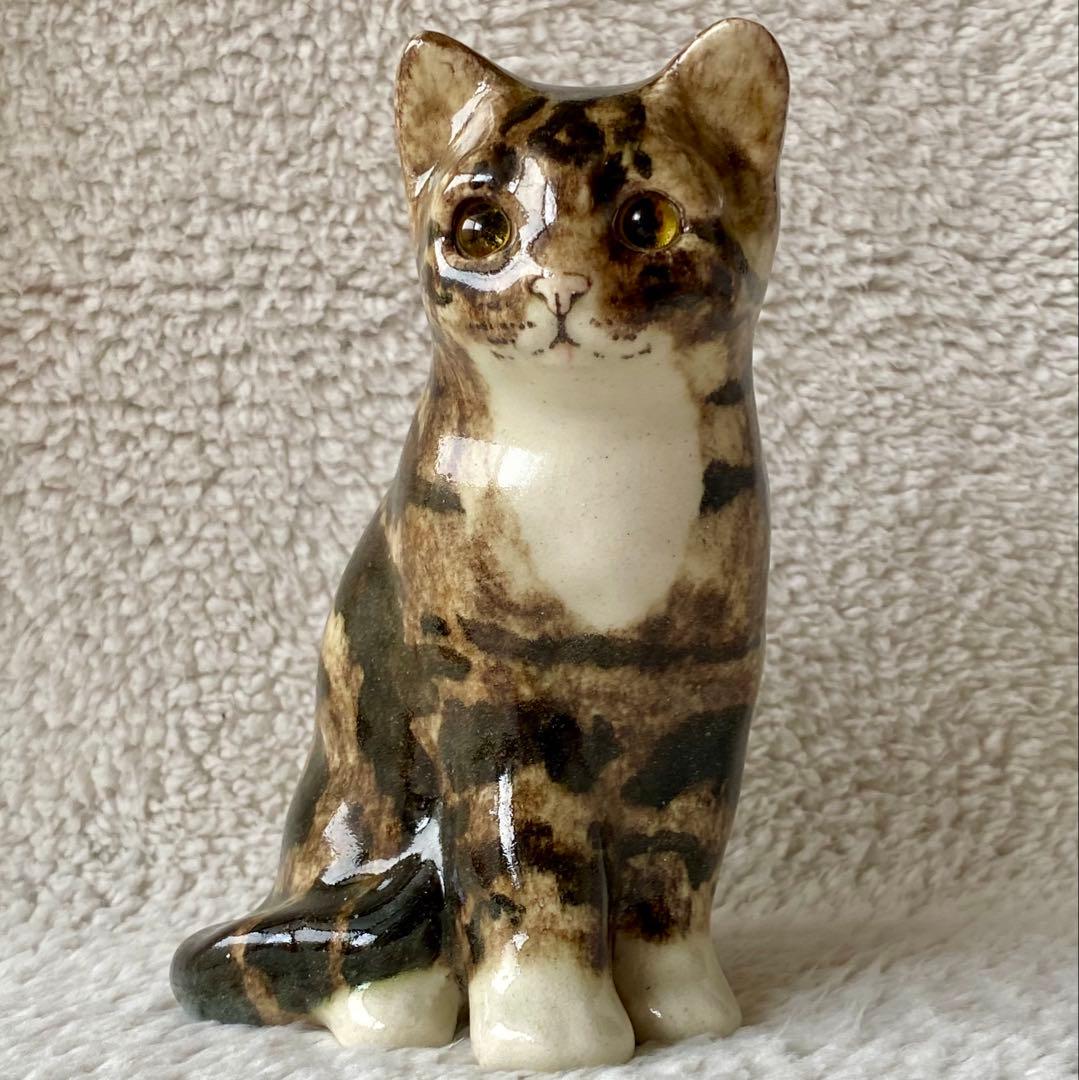 貫入無し　ウィンスタンレイキャット　ケンジントンキャット　キジトラ仔猫　サイズ2