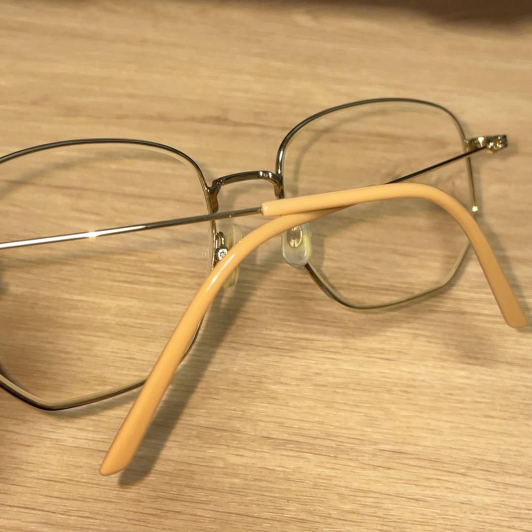 GUCCI サングラス　スクエアフレームメタルサングラス