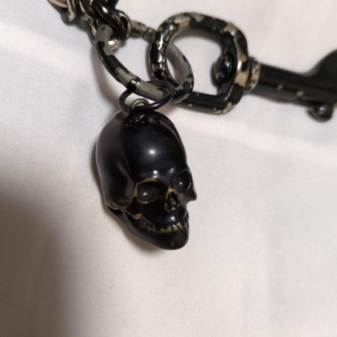 RAF SIMONS　ラフシモンズ　スカル　ドクロ　ウォレットチェーン