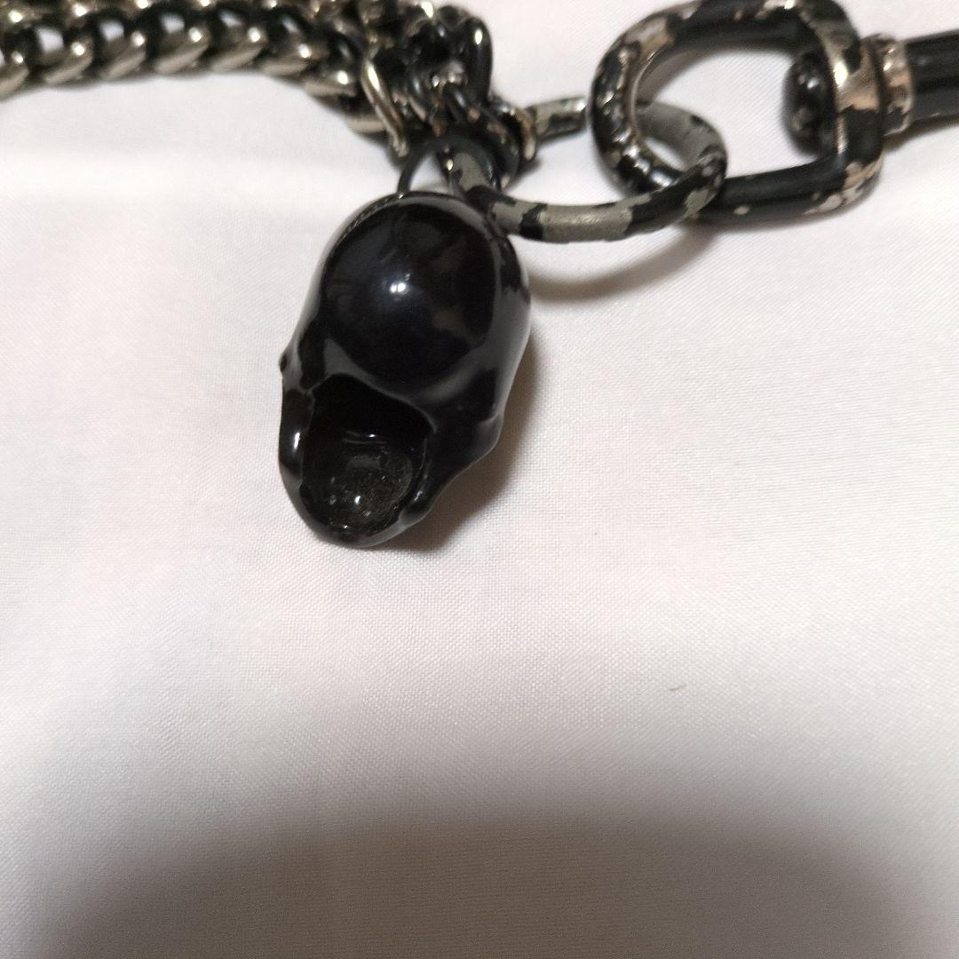 RAF SIMONS　ラフシモンズ　スカル　ドクロ　ウォレットチェーン