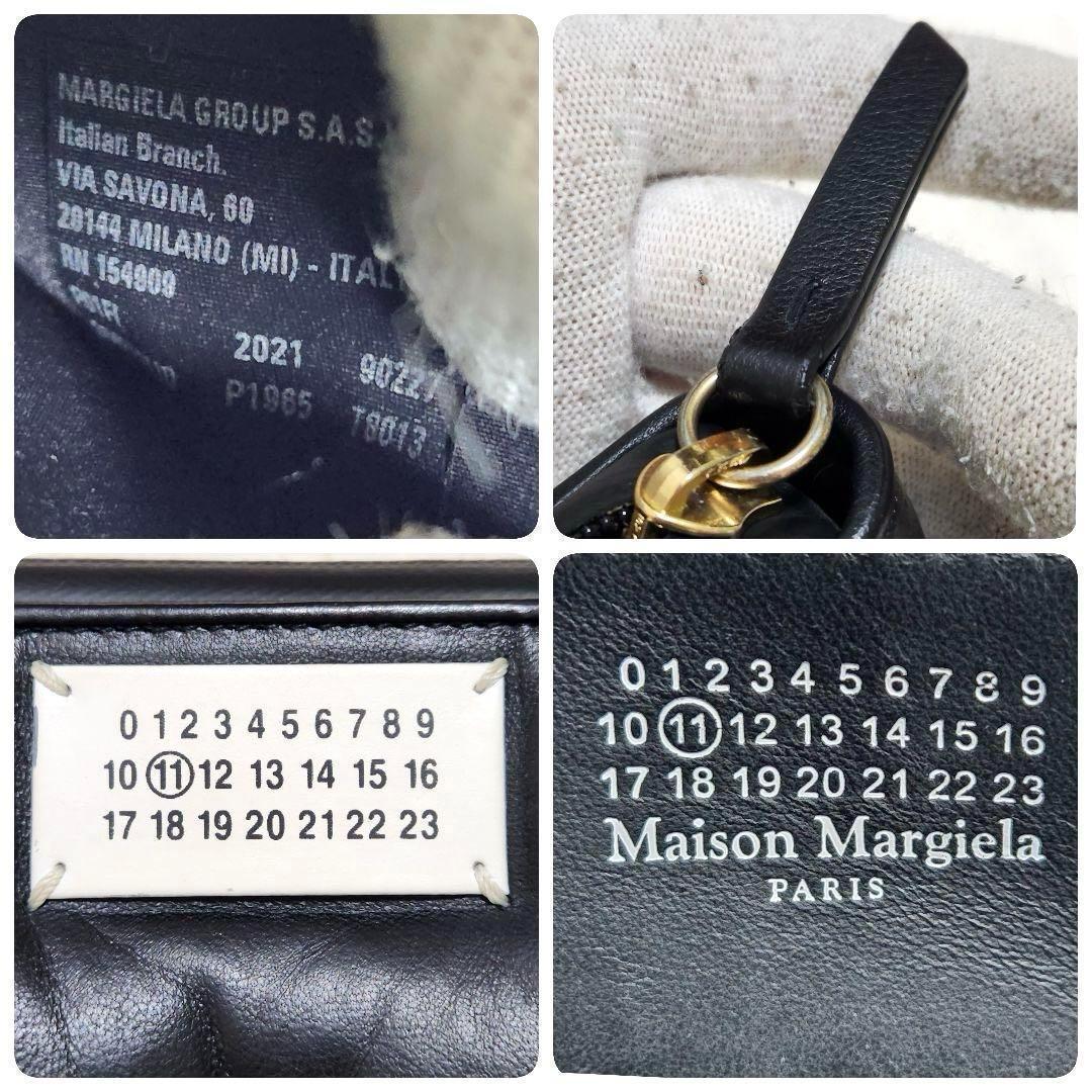 ✨美品　付属品完備✨マルジェラ　長財布　ラウンドファスナー グラムスラム　黒
