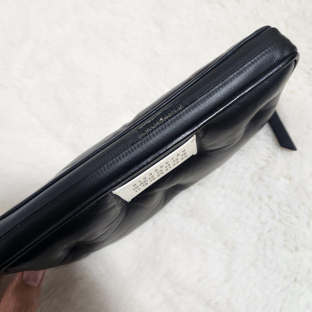 ✨美品　付属品完備✨マルジェラ　長財布　ラウンドファスナー グラムスラム　黒