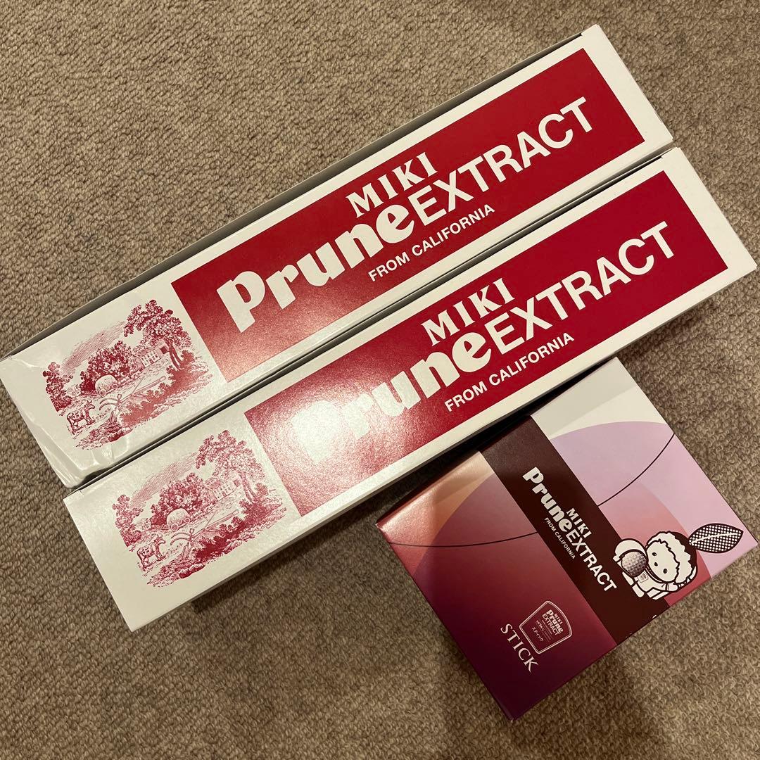 新品！ミキプルーン280g×5を2セットプラス18g×60本