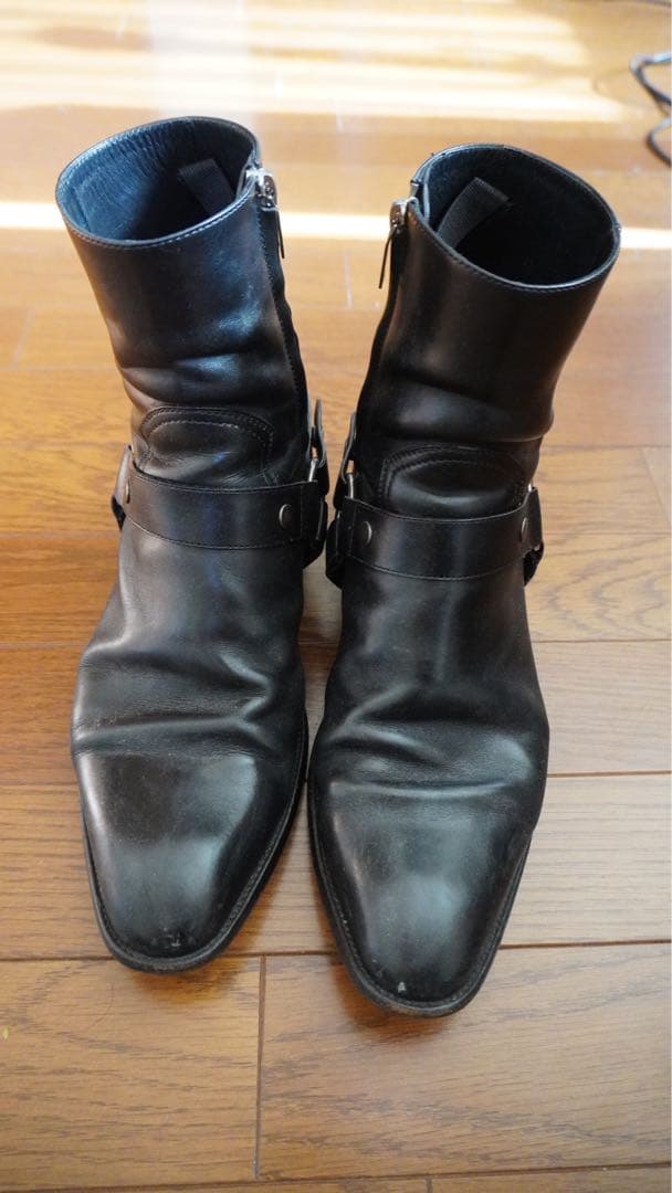 靴 SAINT LAURENT WYATT HARNESS 42