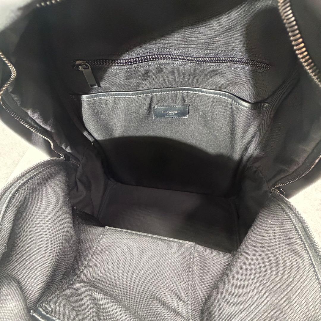 【美品】サンローラン シティ リュック バックパック ブラック