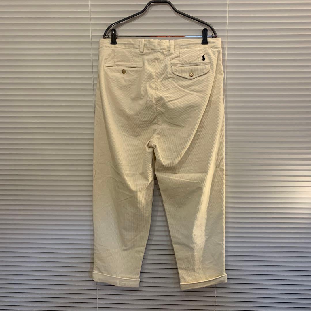 美品 POLO RALPH LAUREN コーデュロイパンツ ホワイト W34