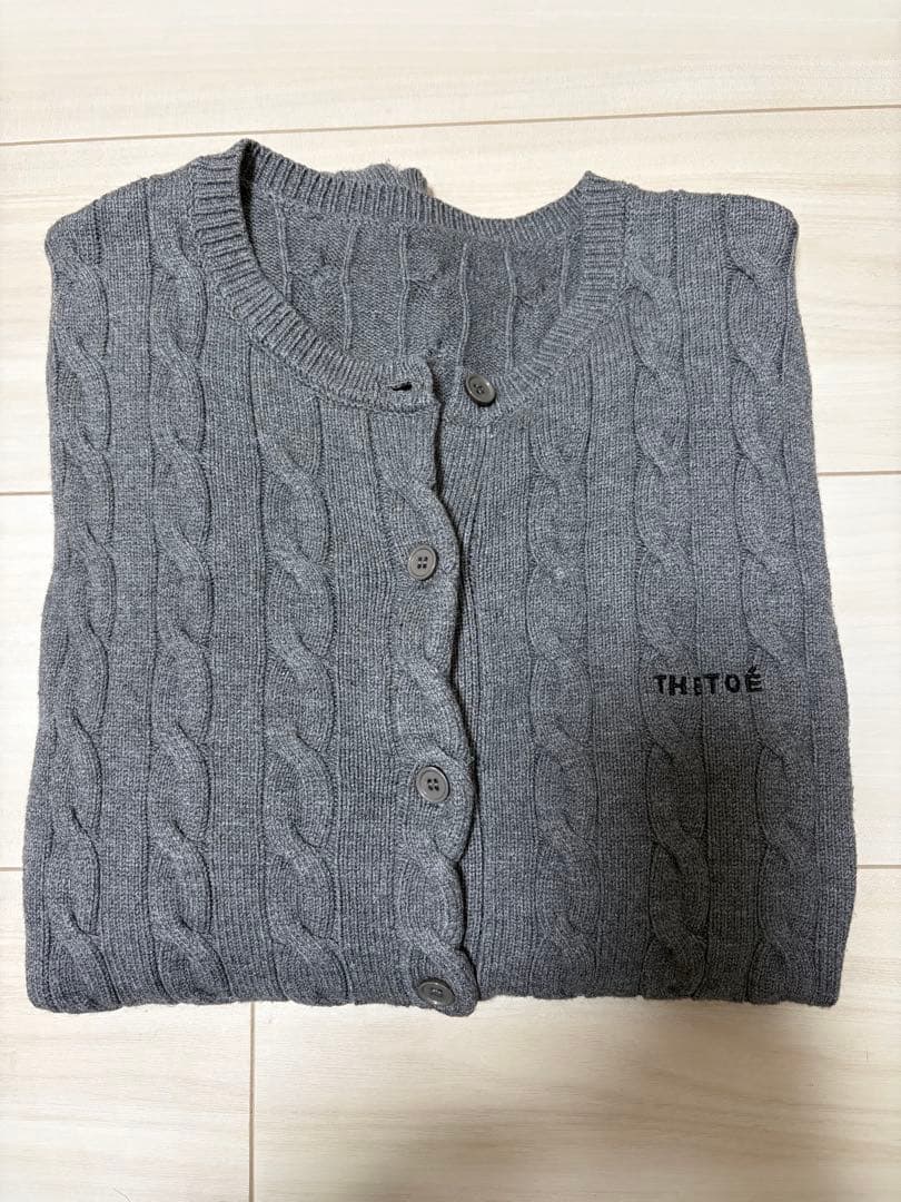 TOÉ Baker Cardigan Mサイズ　thetoé thetoe