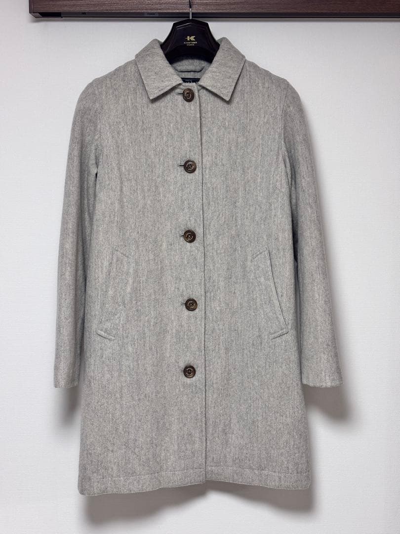 モンベルmont-bell トラベルコート ウール 中綿 手洗い可