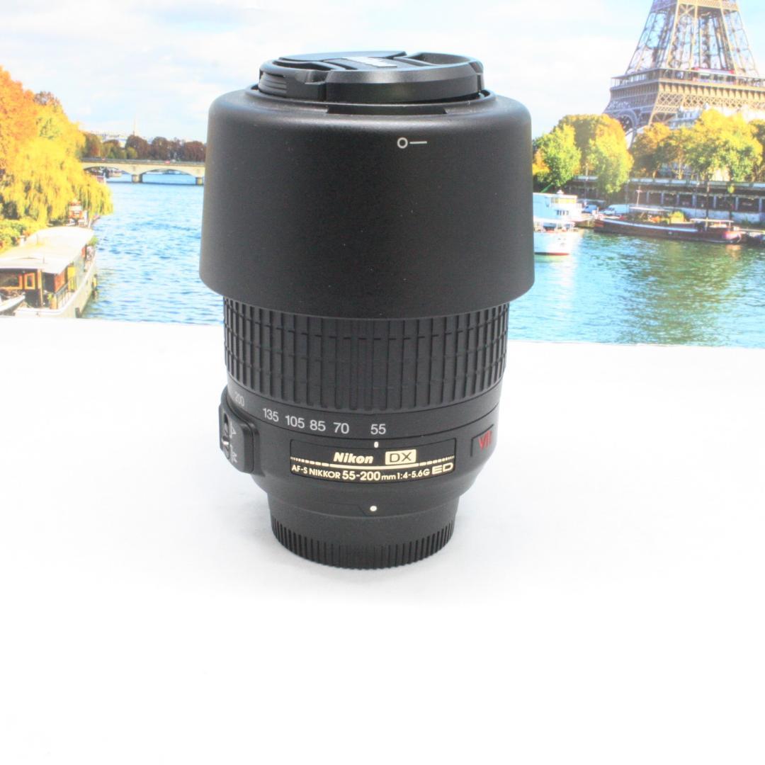 望遠レンズ！Nikon AF-S NIKKOR 55-200mm