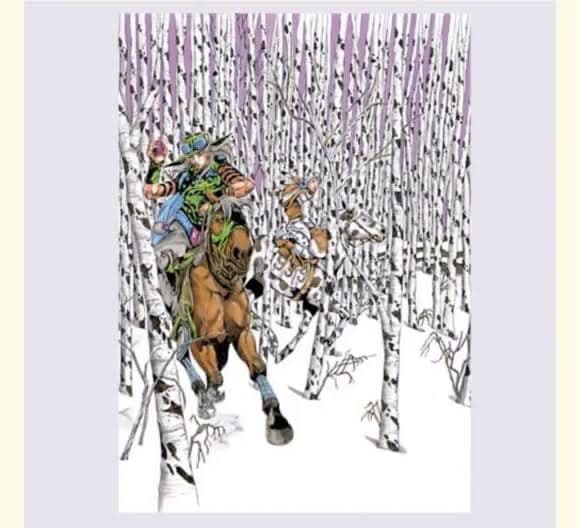 ジョジョの奇妙な冒険Part7複製原画