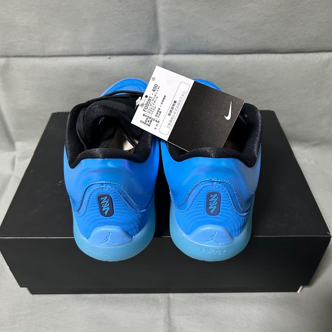 【1週間限定価格】ナイキ　ジョーダン　ザイオン4 ブラック　ブルー　黒　27.0