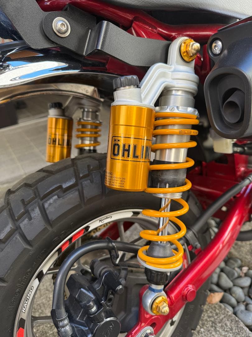 モンキー125 【ÖHLINS 】オーリンズリアサスペンション
