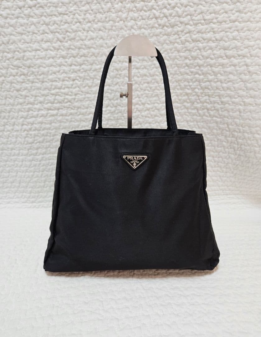 ✨美品✨PRADA ハンドバッグ トートバッグ テスート 黒 ナイロン