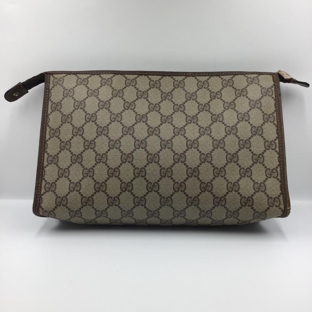GUCCI GG柄 クラッチバッグ ベージュ Y089