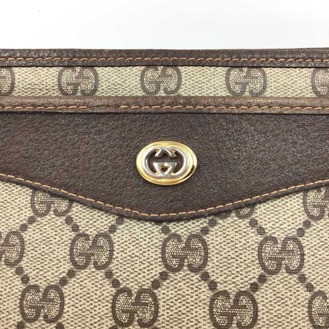 GUCCI GG柄 クラッチバッグ ベージュ Y089