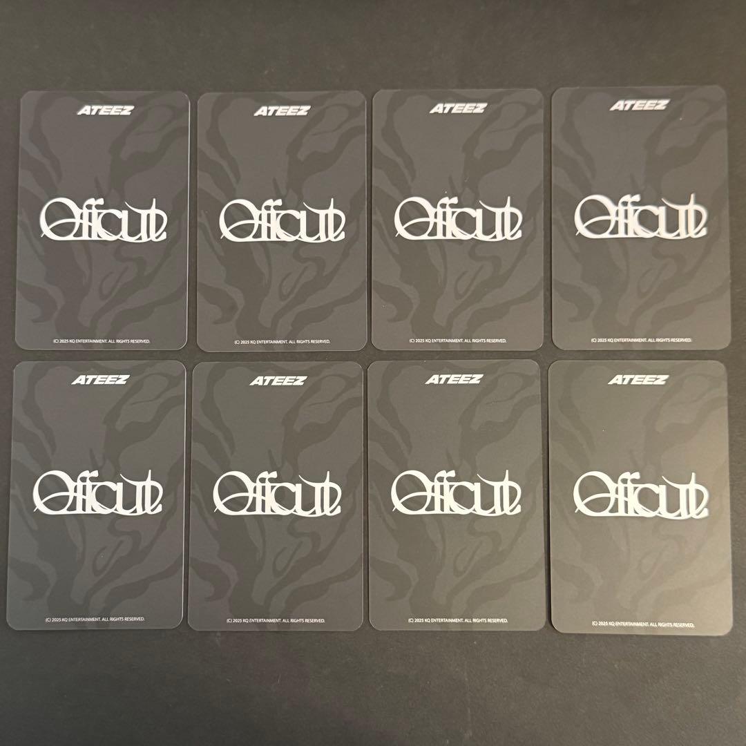 ATEEZ fanplday トレカ 8枚