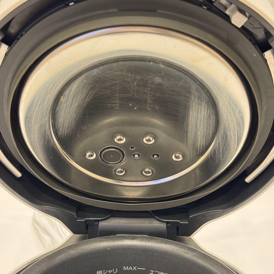 【美品】パナソニック炊飯器5合圧力IH SR-NB102-W ダイヤモンド竈釜