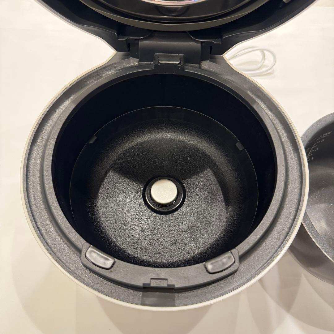 【美品】パナソニック炊飯器5合圧力IH SR-NB102-W ダイヤモンド竈釜