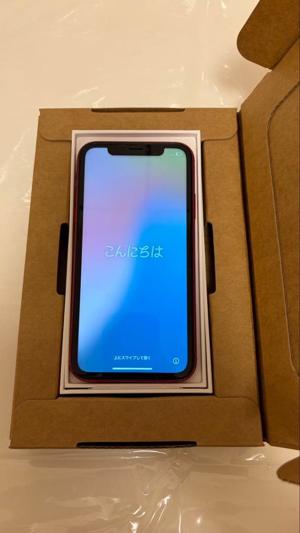Apple iPhone XR 赤128GB 動作良好 初期化済み SIMフリー
