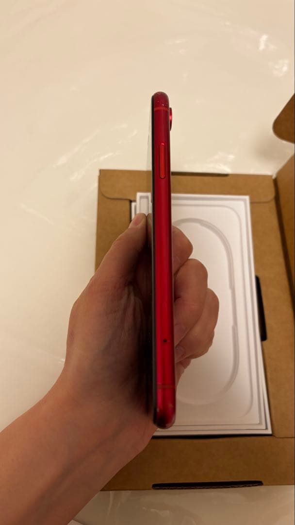 Apple iPhone XR 赤128GB 動作良好 初期化済み SIMフリー