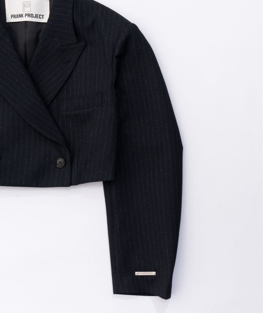 PRANK PROJECT テックツイードクロップドショートジャケット