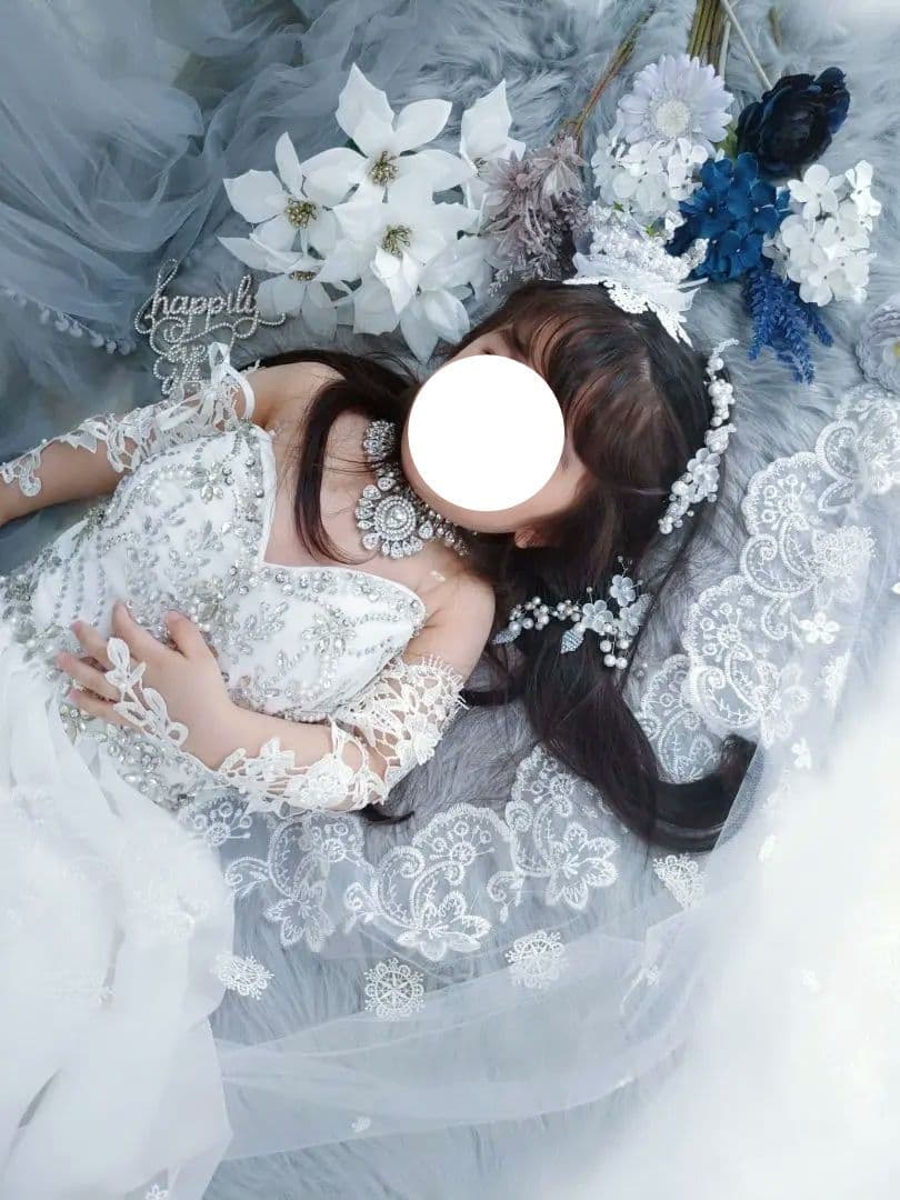 ビジューキラキラ ドレス 2着セット