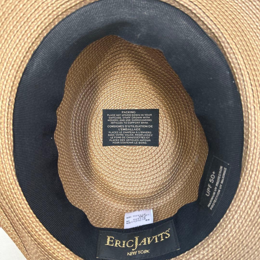 ERIC JAVITS エリックジャビッツ　麦わら帽子⭐︎