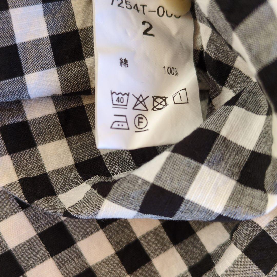 NATURAL LAUNDRY　コードシャンブレー　ランドスケープシャツ