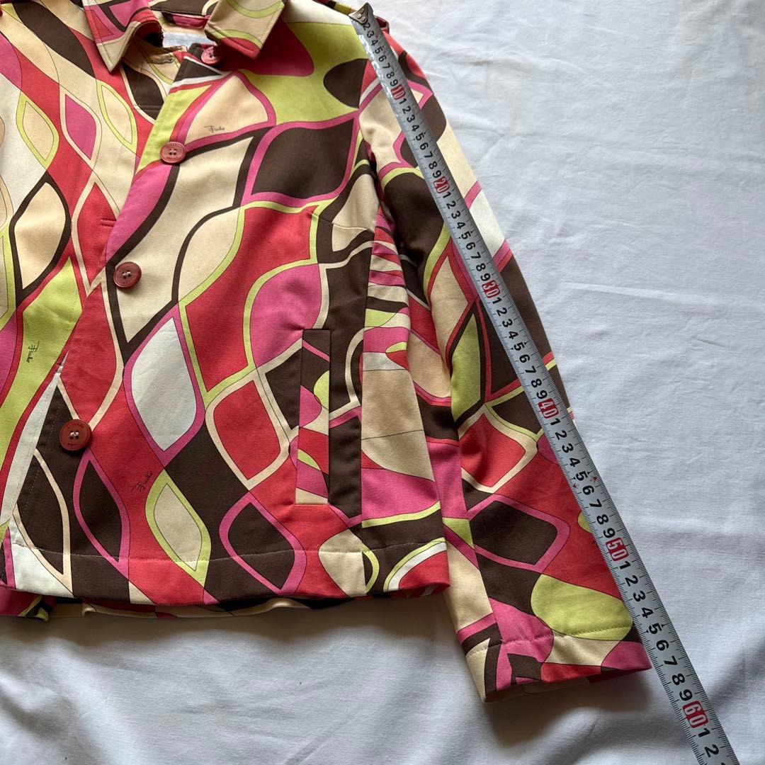 EMILIO PUCCI テーラードジャケット マルチカラー