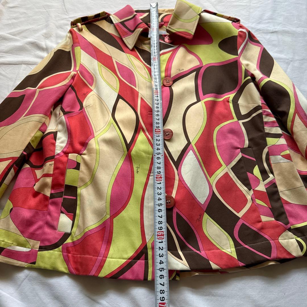 EMILIO PUCCI テーラードジャケット マルチカラー