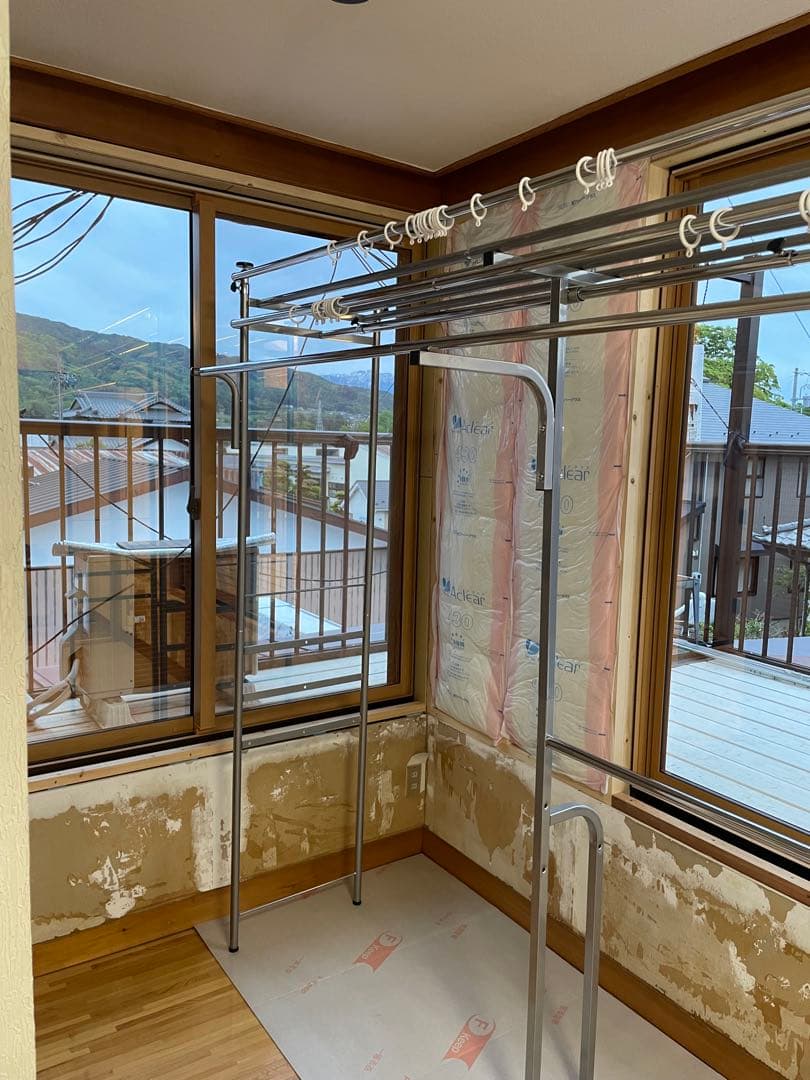 さくらさく　ツッパリクローゼットハンガーラック　SK-20-W(K)