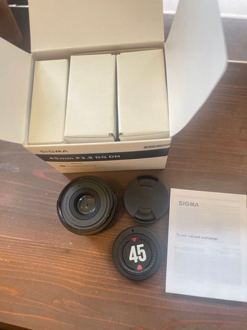シグマ45mm F2.8DG DNレンズ