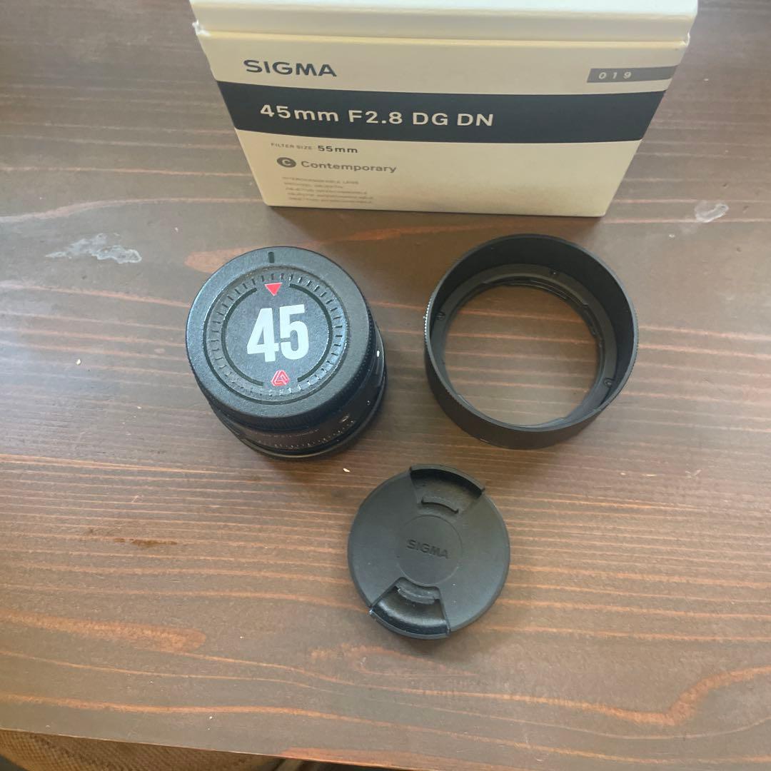 シグマ45mm F2.8DG DNレンズ