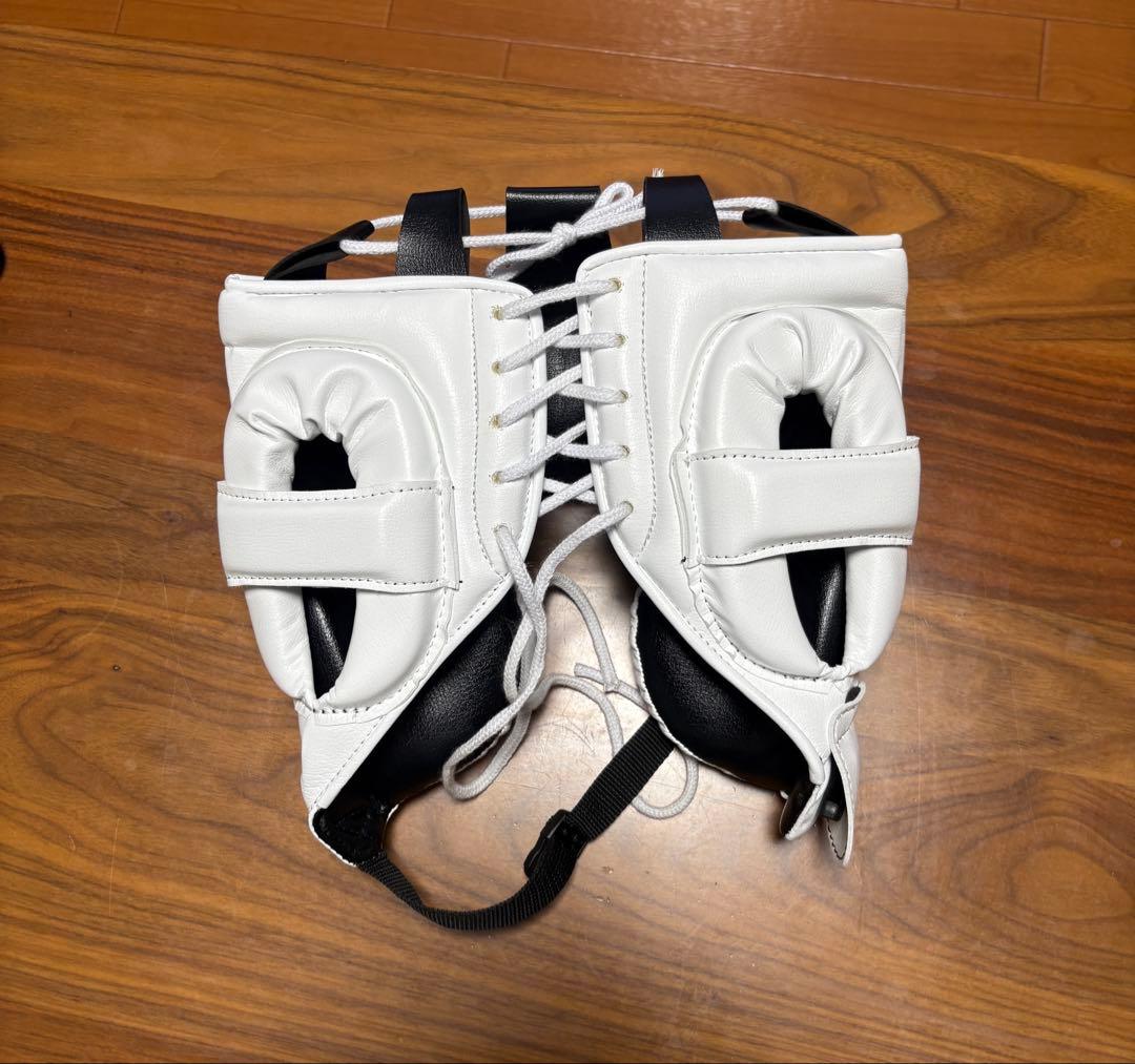 Winning ヘッドギア ホワイト Mサイズ　試着のみ