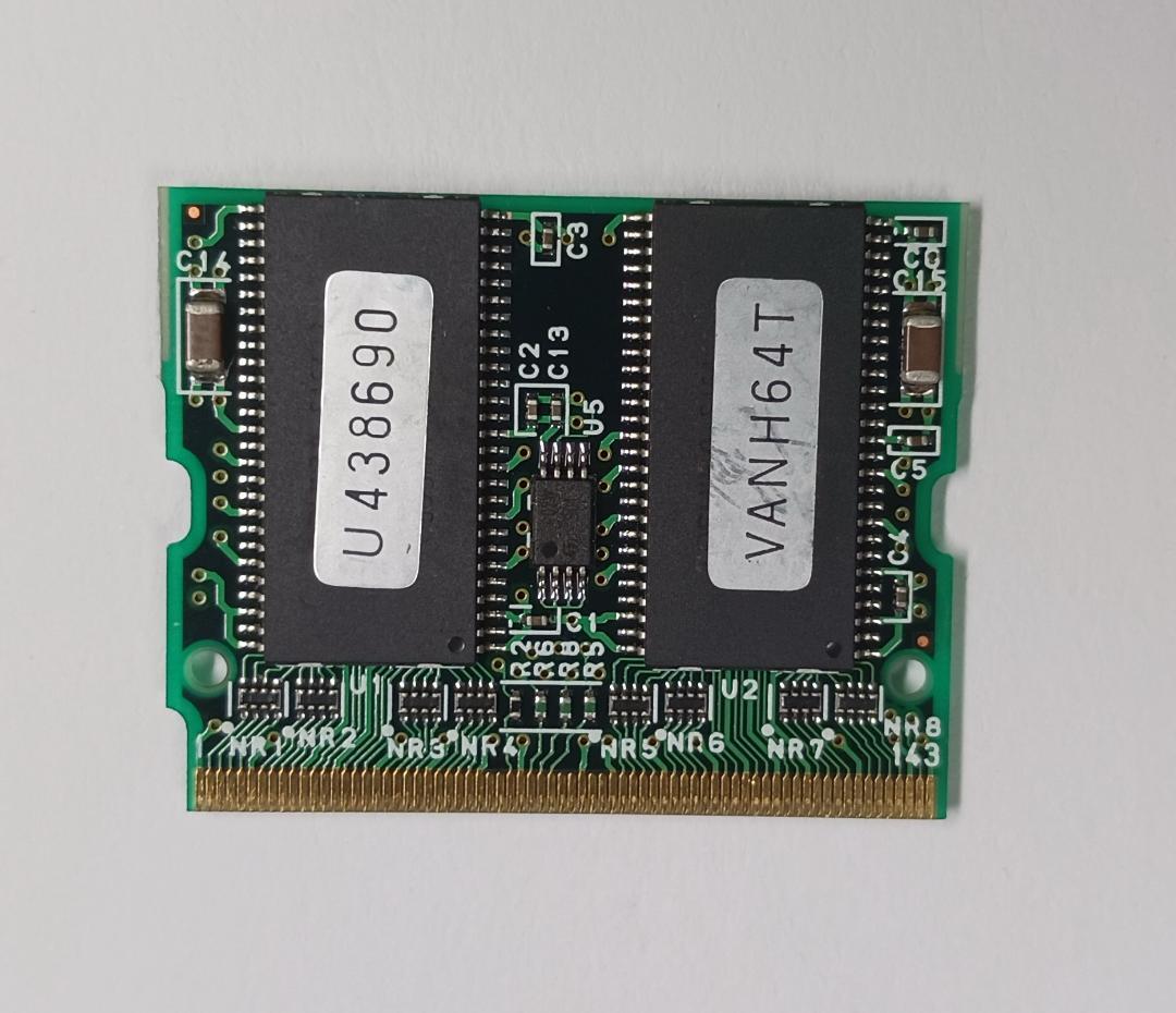 【希少】Sony PCG-SR9向け64MB Micro-DIMM