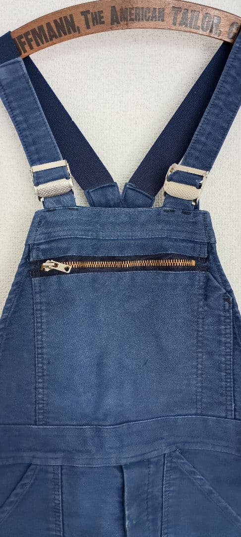 50s EURO VINTAGE モンサンミッシェル モールスキンオーバーオール