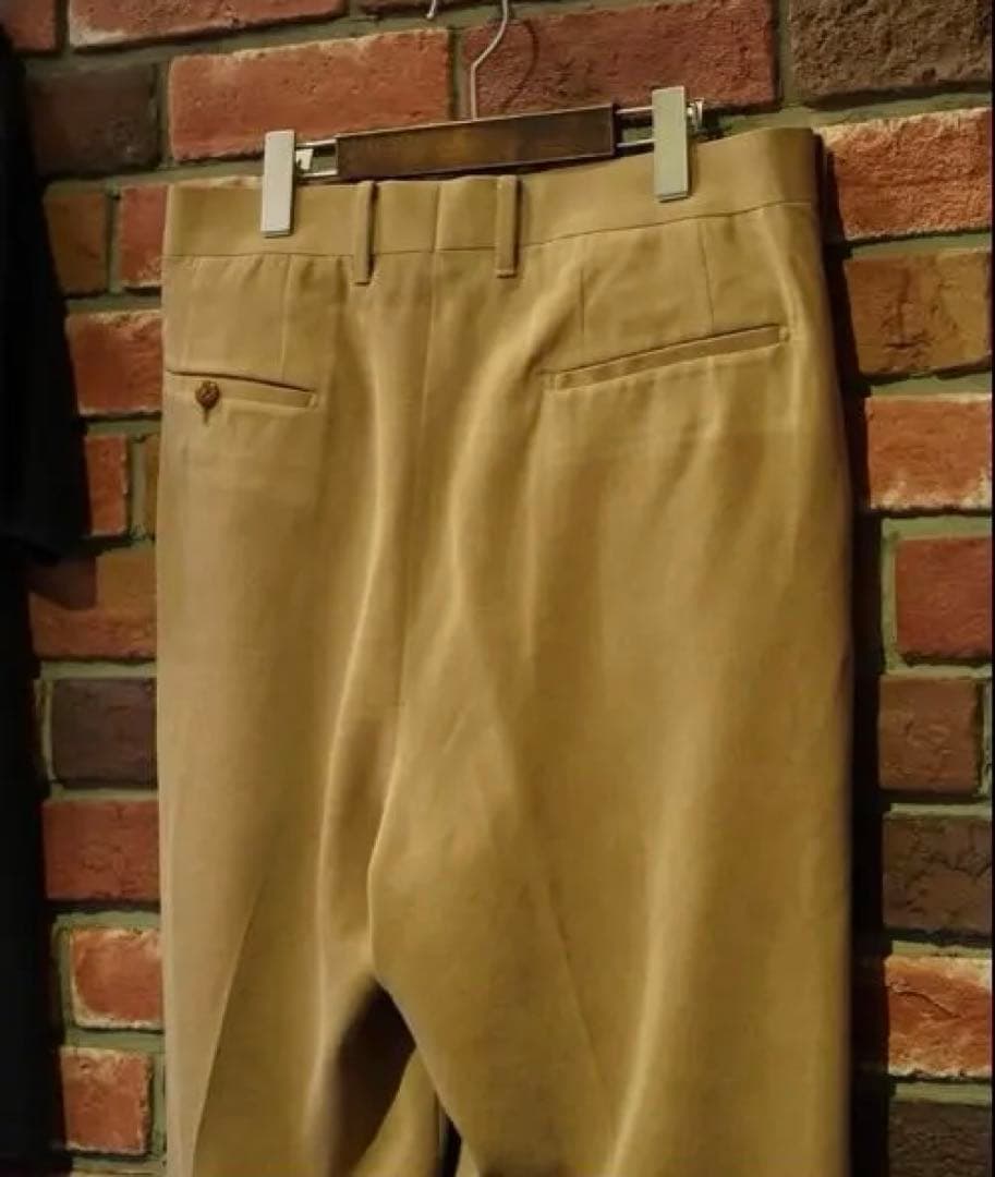 MAATEE&SONS CHINO SILK ブラウン サイズ3
