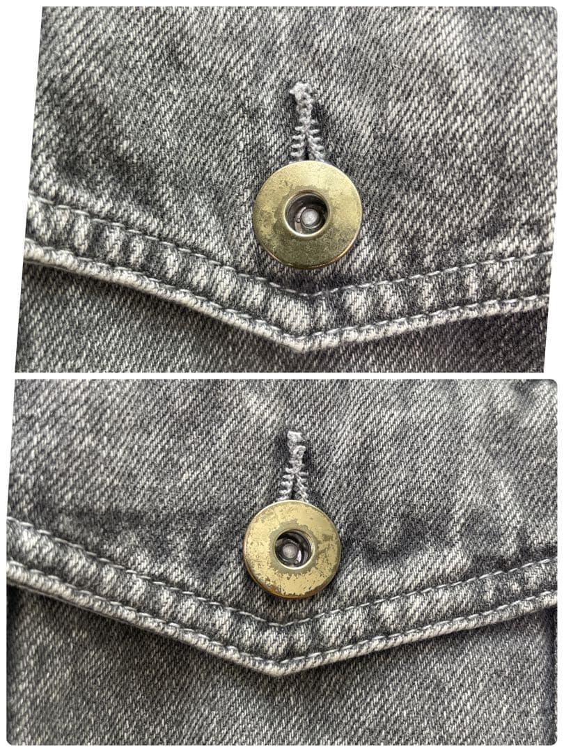 Eimee Law エイミーロウ　ツイード＆デニム　ジップジャケット　異素材切替