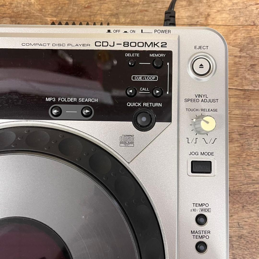 K◇動作品　Pioneer　CDJ-800MK2　ターンテーブル　DJ機器