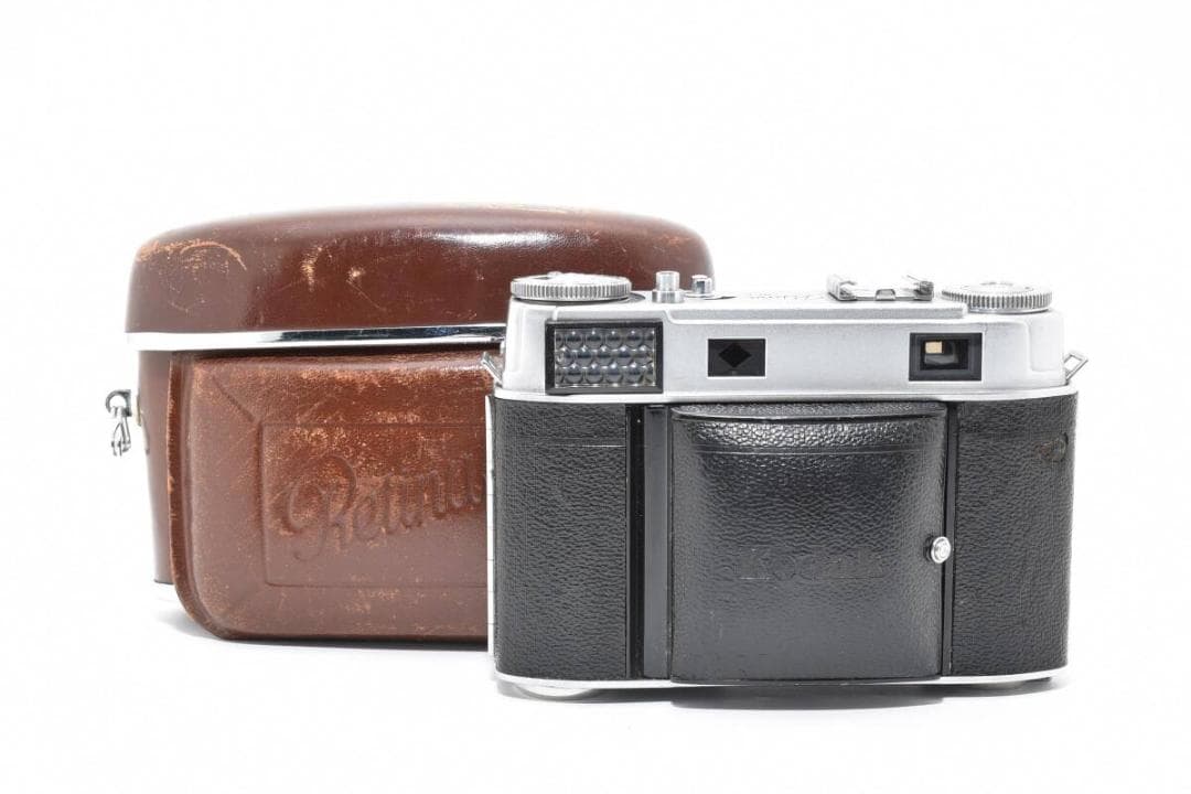 ★美品・純正本革ケース付き★Kodak Retina IIIc #★動作確認済